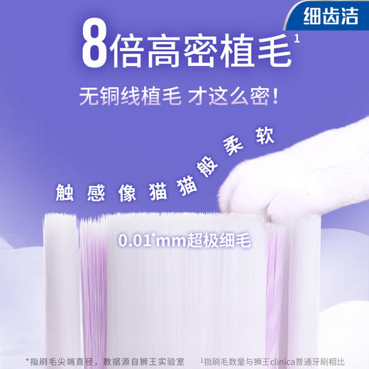 LION狮王 细齿洁高密深洁牙刷 单支（颜色随机） 商品图1