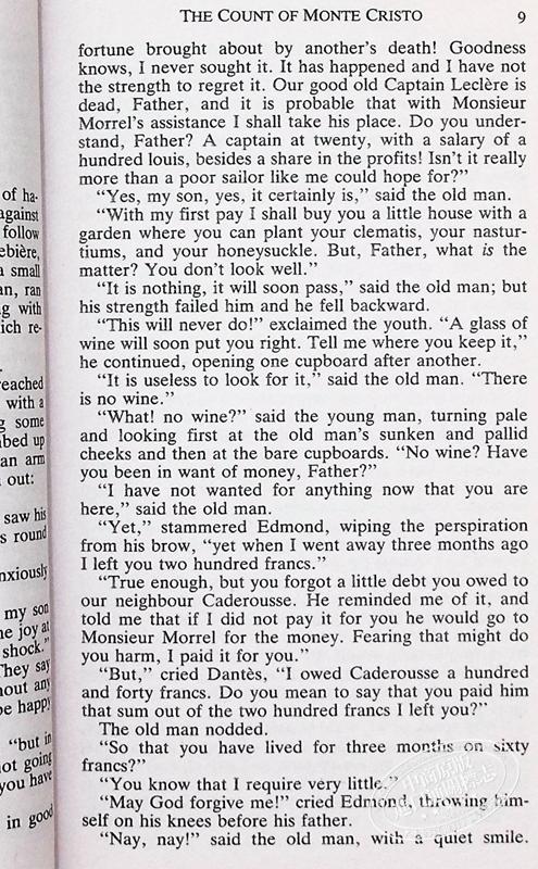 预售 【中商原版】基督山伯爵 英文原版 小说 英文版正版 The Count of Monte Cristo 世界经典文学名著 商品图7