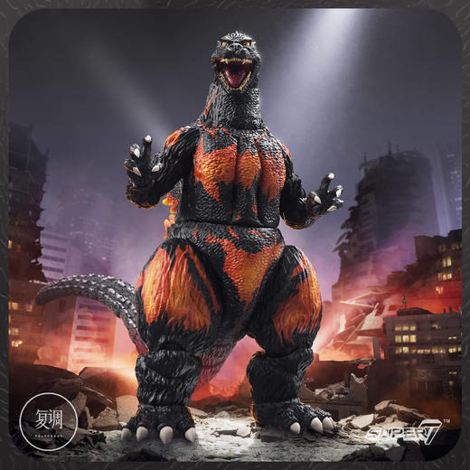 现货 Super7 东宝哥斯拉终极版系列2 哥斯拉1995 机械哥斯拉 商品图3