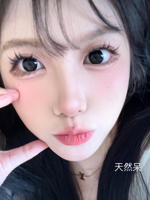 【大直径日抛】天然呆 toffee |   大直径14.5，着色14.0 | 【同品牌多副更划算,选款色板在详情页内】基弧8.6 大美目黑美瞳 商品图1