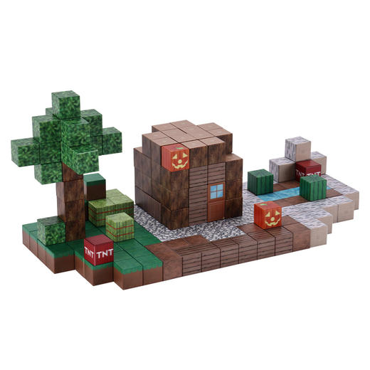 【我的世界磁力方块！】拼装磁铁积木玩具，mc周边男生迷你磁吸铁石儿童，细腻情感，打造属于你的迷幻世界-QQ 商品图12