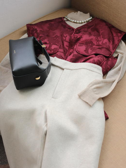 MAISON COVET 纯山羊绒直筒长裤 商品图13