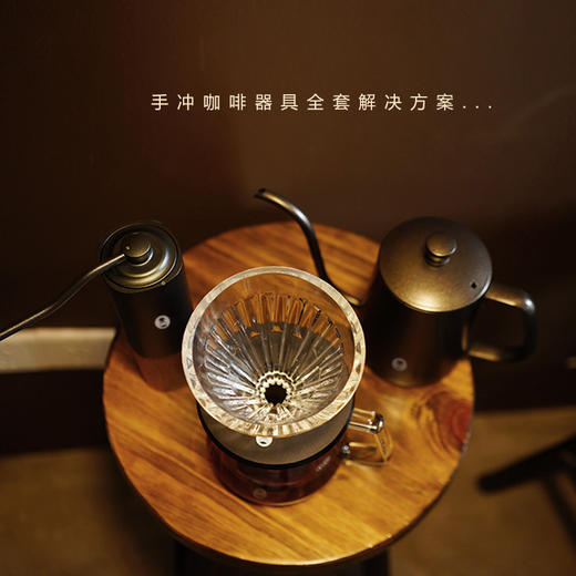泰摩栗子G3手冲咖啡壶套装 滤杯磨豆机礼盒手冲器具咖啡机 商品图2