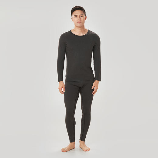 都市丽人都市锋尚舒暖保暖内衣男负5至5度适穿防风保暖保暖衣中厚款套装秋衣秋裤FW31D6 商品图1