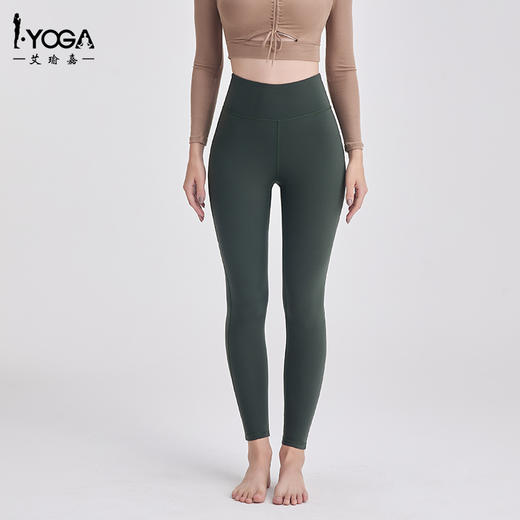 IYOGA瑜伽九分裤运动健身日常休闲居家显身材吸湿排汗透气速干高腰提臀K9-060 商品图1