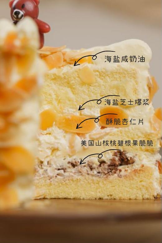 坚果咸奶油爆浆脆脆蛋糕 商品图2