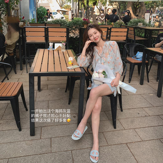 【金蘑菇菇 蔷薇日记】气质显瘦设计感碎花连衣裙小清新仙女裙 普通&真丝2种哟！ 商品图7