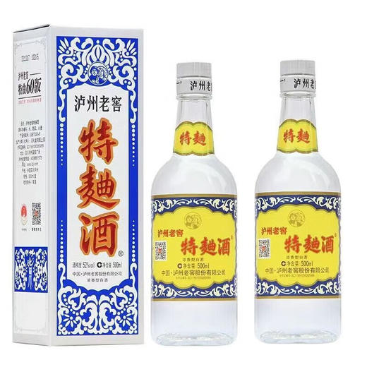 【单瓶475】泸州老窖特曲 52度浓香型高档白酒 特曲60版 500ml单瓶 商品图3