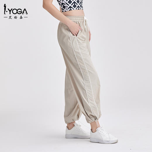 IYOGA宽松透气跑步健身束脚长休闲裤 KS-007 商品图1