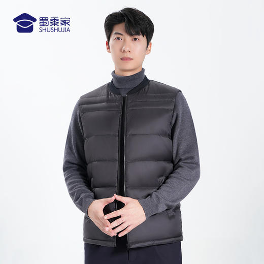 【通勤羽绒马甲】防钻绒马甲外套 防风保暖无袖羽绒服外套 商品图9