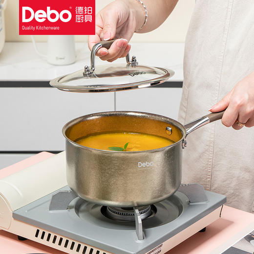Debo德铂狄安娜纯钛奶锅炉灶通用 商品图3