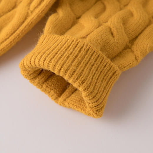 【儿童毛衣！舒适保暖】婴儿冬季宝宝打底衫，冬装男童线衣女童上衣潮，温暖又时尚 柔软舒适 御寒保暖  细腻针织 柔软厚实 颜值与舒适并存 商品图3