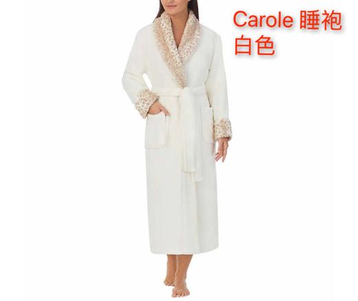 Carole hochman 女士中长款浴袍，家居服！舒适加厚款超保暖～！美国代购，无中文标签，介意慎拍  M 商品图4