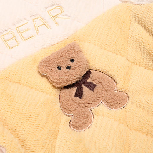 都市丽人舒适外出女士睡衣法兰绒夹棉加厚款长袖长裤类家居服套装LH31L7 商品图5