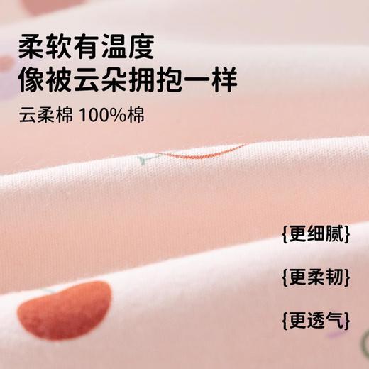 3部顶瓜瓜甜蜜樱桃 圆领儿童棉毛衫内衣套装DTZNY-AP6109 商品图4