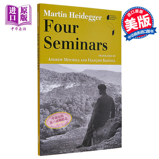 预售 【中商原版】海德格尔的四场讲座 海德格尔 英文原版 Four Seminars Martin Heidegger 存在主义 德国著名哲学家 商品图0