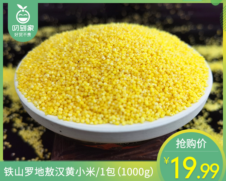 铁山罗地敖汉黄小米/1包（1000g）生产日期：26年3月