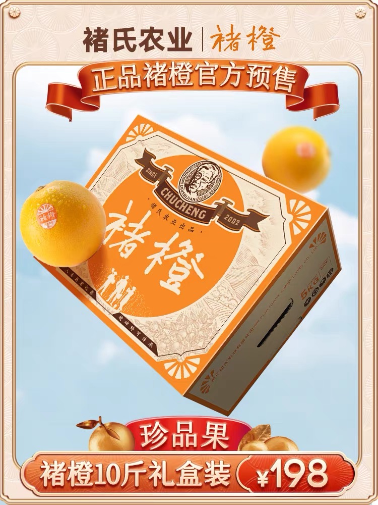 2025季励志橙珍品XXL10斤装一箱