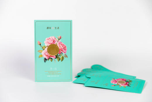大马士革玫瑰精油面膜  5片装/盒 保湿补水 商品图3