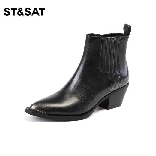 星期六尖头气质高级感时装靴SS34116658 商品图1