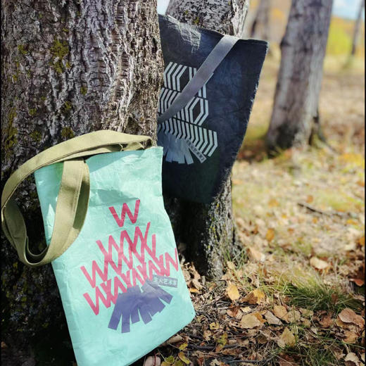 文豪Attitude  单肩包 纸袋穿搭 薄荷曼波 清冷感 流浪风 商品图12