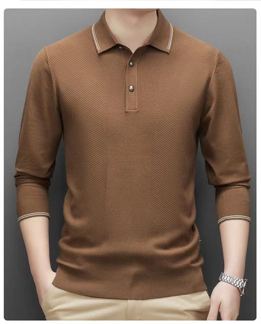 波司登男士薄款羊毛T恤 商品图0