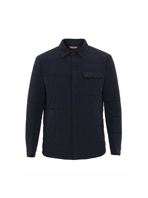 callisto藏青绵羊毛翻领夹克 FSFEP018T 商品图0