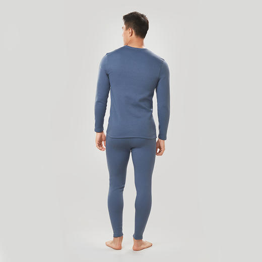 都市丽人都市锋尚强暖保暖内衣男负15至负5度适穿不倒绒保暖衣加厚款套装秋衣秋裤新年本命年红品FW3BA1 商品图2