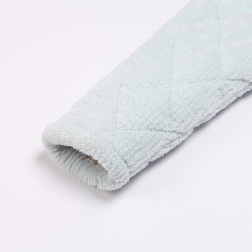 都市丽人舒适外出女士睡衣北极绒烂花抽条夹棉加厚款长袖长裤类家居服套装LH31L2 商品图6