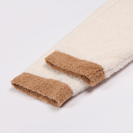 都市丽人舒适外出女士睡衣双面玉晶绒女士法兰绒厚款长袖长裤类家居服套装LH31H4 商品图8