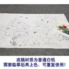 【大彩图】董希源横幅工笔画白描底稿《万古英华》牡丹临摹勾线花鸟线稿HN16 商品缩略图3