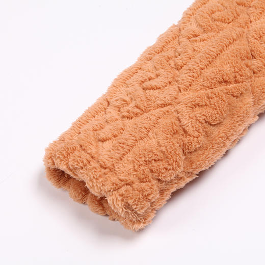 都市丽人舒适外出女士睡衣长毛绒提花夹棉加厚款长袖长裤类家居服套装LH31L3 商品图6