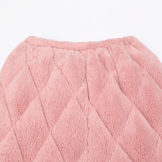 都市丽人舒适外出女士睡衣米粒绒夹棉加加厚款长袖长裤类家居服套装LH31L5 商品图7