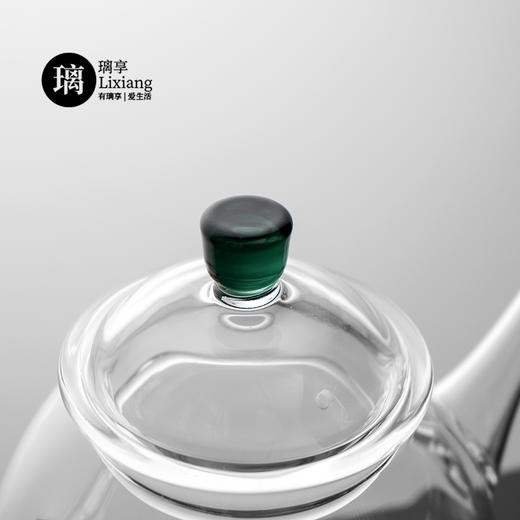 璃享福气壶（梦露）高硼硅玻璃茶壶 迷你泡茶壶功夫茶具小壶花茶壶透明带过滤小号 商品图4