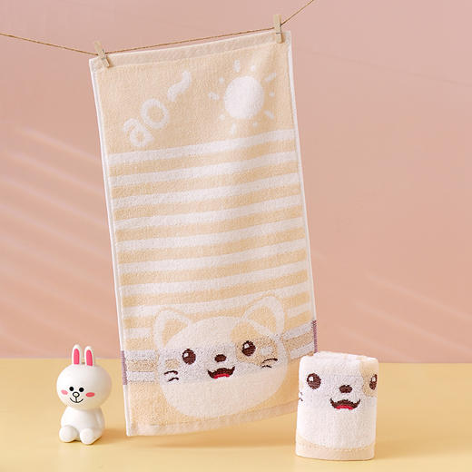 【39.9/任选3件！吸水性好】婴儿毛巾全棉吸水卡通，儿童宝宝礼品童巾，卡通刺绣小毛巾，柔软又透气，不易掉绒起毛 商品图12