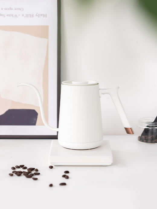 泰摩 进阶型家用手冲咖啡壶套装礼盒 温控手冲煮磨豆机电子秤滤杯 商品图7