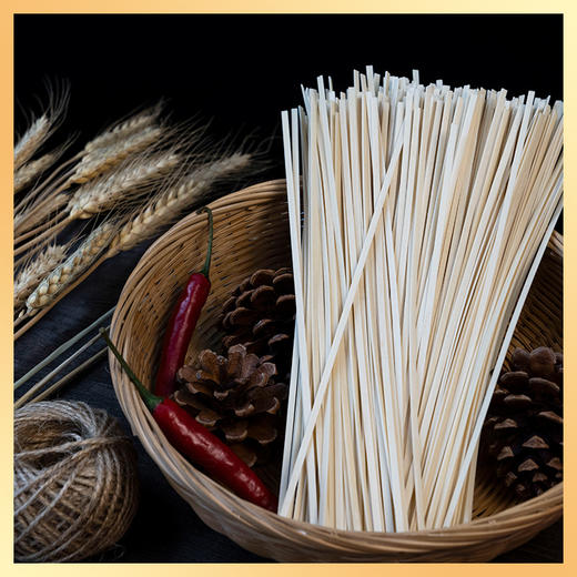 【老虎洞】鸡蛋面  1.5kg/把*2 商品图6