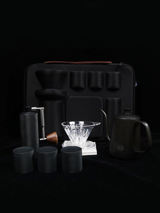 泰摩 迷你咖啡壶便携包 旅行套装家用煮咖啡全套手冲器具礼盒送礼 商品图3