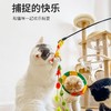 节节高毛绒球流苏穗逗猫棒猫咪互动解闷铃铛玩具颜色随机/个 商品缩略图1