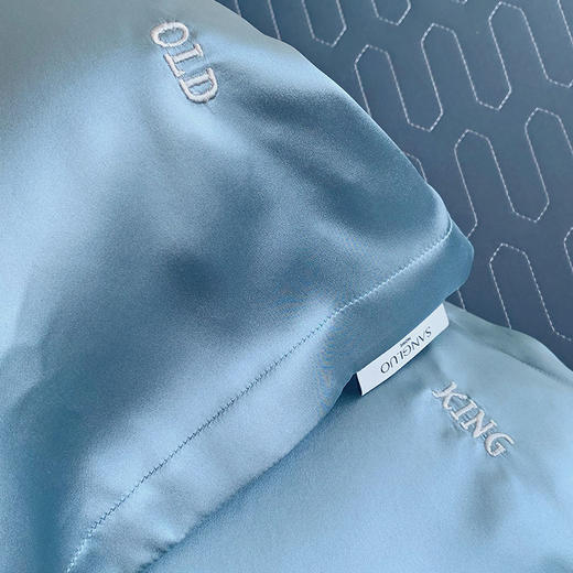 【刺绣链接】SAGNLUO真丝枕套双面桑蚕丝送礼真丝套装 商品图3