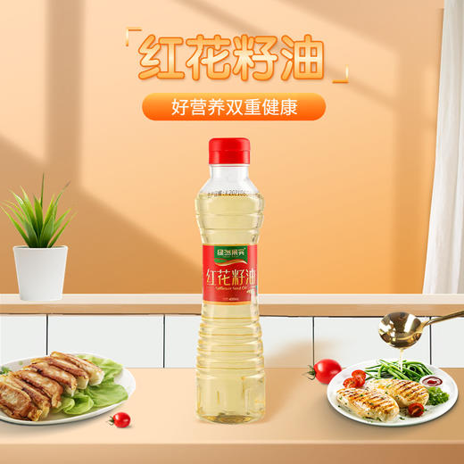 【绿洲果实】400毫升 红花籽油 *4 礼盒 商品图0