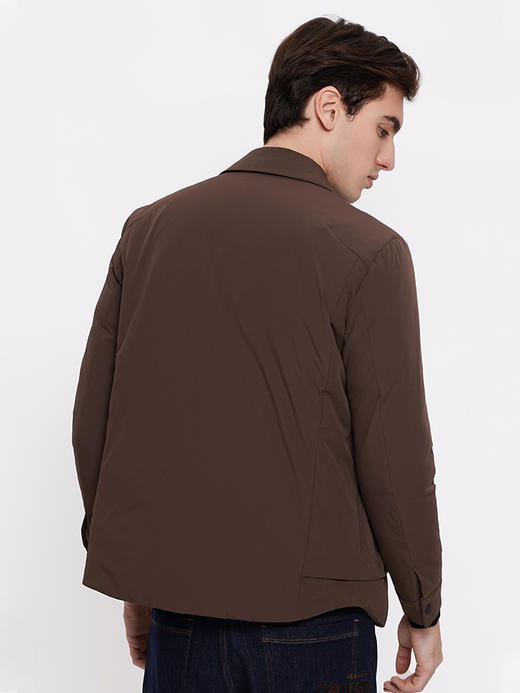 callisto咖色白鹅绒羽绒夹克 FRFED075T 商品图2