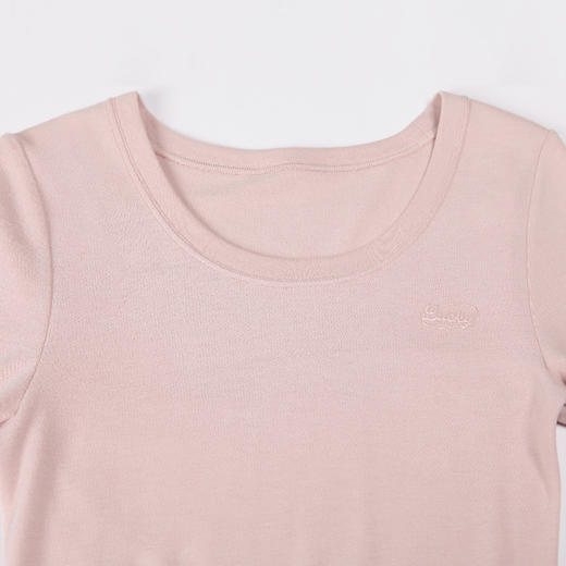 都市丽人舒暖保暖衣女负5至5度适穿无缝面料暖洋洋发热纤维保暖衣中厚款套装秋衣秋裤LW31B4 商品图4