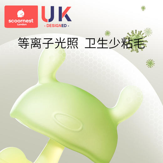 科巢小蘑菇安抚固齿器磨牙棒婴儿矽胶玩具宝宝防吃手神器咬胶可水煮 商品图1