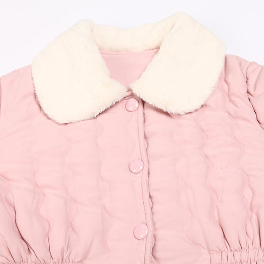 都市丽人生活家居女士睡衣贝贝绒夹棉加厚款长袖长裤类家居服套装LH31K9 商品图4