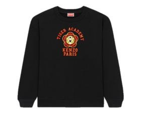 【特价商品不退不换】KENZO 套头卫衣女  FD62SW0724ME-99J BLACK.