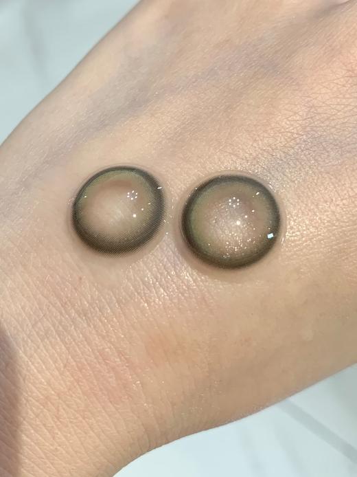 Focusmoon旗下 主角光环&电子水母&陨石边牧｜ 14.2mm白狮参考着色待测  月抛 商品图1