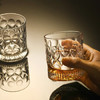 青苹果雕花玻璃威士忌洋酒杯280ml两只 轻奢白酒杯啤酒KTV会所家用 /厨具 /酒杯/酒具 /洋酒杯 商品缩略图3