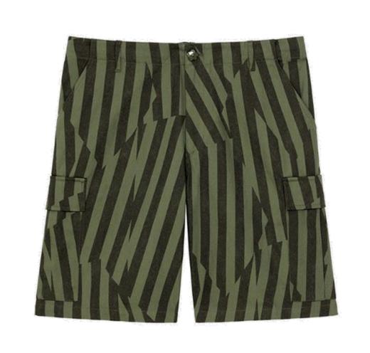 【特价商品不退不换】KENZO 百慕达短裤男  FD65SH2359P1-61 SAGE GREEN. 商品图0