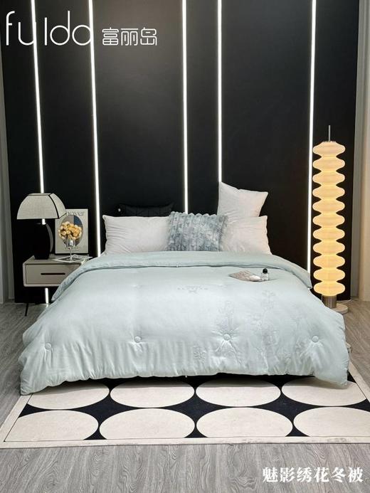 富丽岛家纺魅影绣花冬被 商品图2